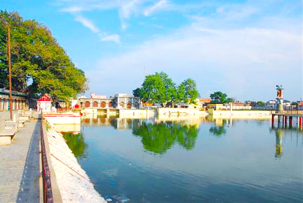 Vasudev Temple and Tulsi park